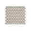 MOSAIQUE FLEUR BLANC ET PORCELAINE GRIS-130474711