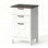 Classeur de style moderne avec 3 tiroirs, armoire de rangement de bureau pour format A4, pour la maison et le bureau
