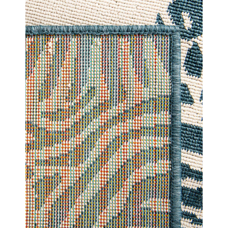 Gurjot Indoor/Outdoor Area Rug, Runner 2'7" x 10'