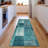 Premium Machine Washable Cerrito Teal Rug-105842308