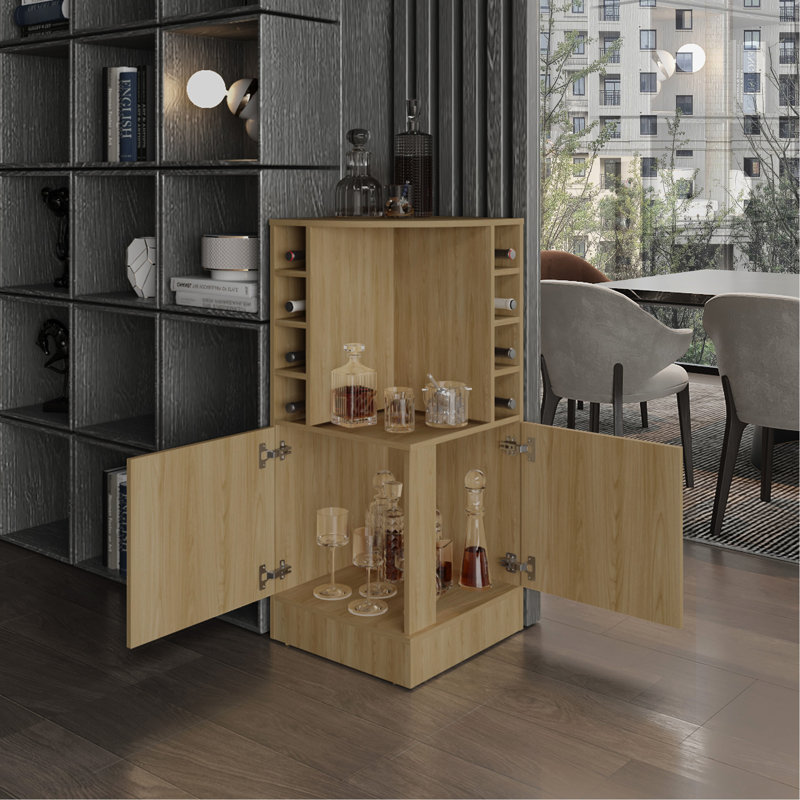 Armoire de coin en chêne Modern Modern, Chêne