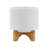 8" Chevron Planter W/ Stand