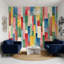 Papier peint texturé aquarelle abstrait mural-709476677-709476667
