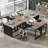 Loubert Metal Base Writing Desk-1217763207