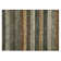Machine Washable Indoor/Outdoor Xhevrie Khaki Rug