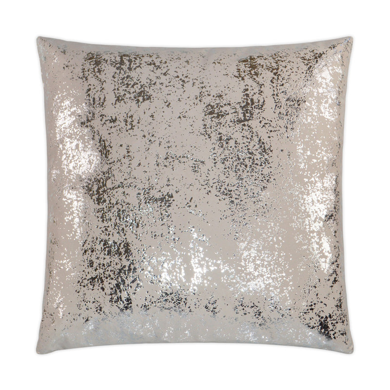 Sand Dune Square Indoor/Outdoor Pillow Cover & Insert, Pebble