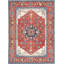 Tribal Hand-Knotted Wool Rust/Rust Area Rug