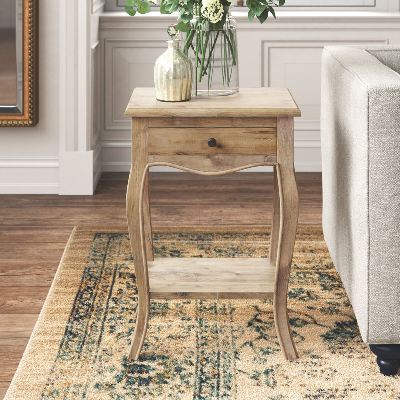 17.75'' W Solid Wood Nightstand
