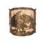 Rustic Lodge 2 - Light Flush Mounted Sconce