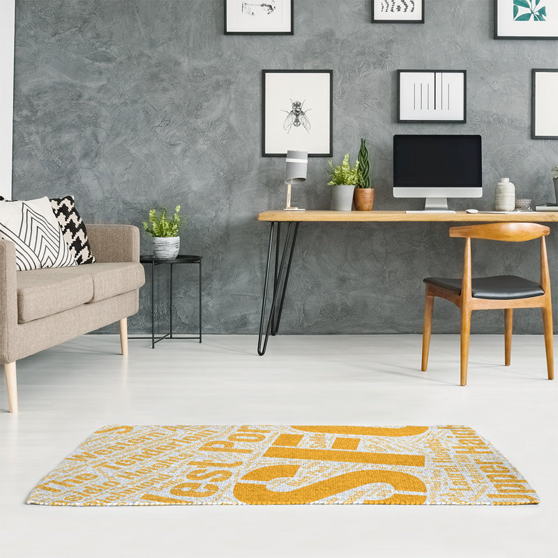 Chenille Indoor Rug, Rectangle 4' x 6'