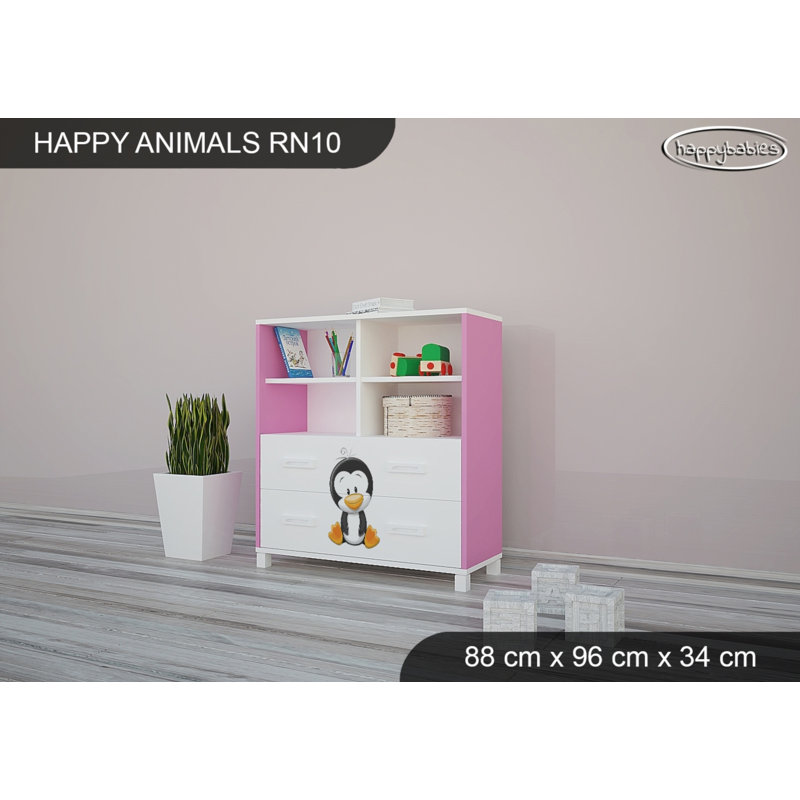 88cm W Kids Cube, Pink