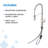 Kinzie Single Handle Pre-Rinse Spring Pull Down Sprayer Kitchen Faucet-115238739