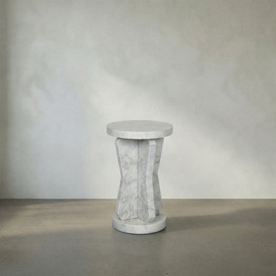 Ingram Marble Top End Table