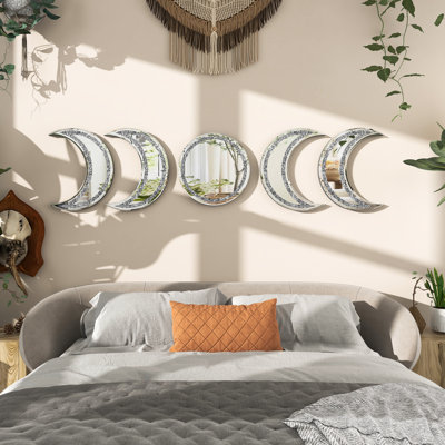 Tazion Glass Floating Shelf with Adjustable Shelves