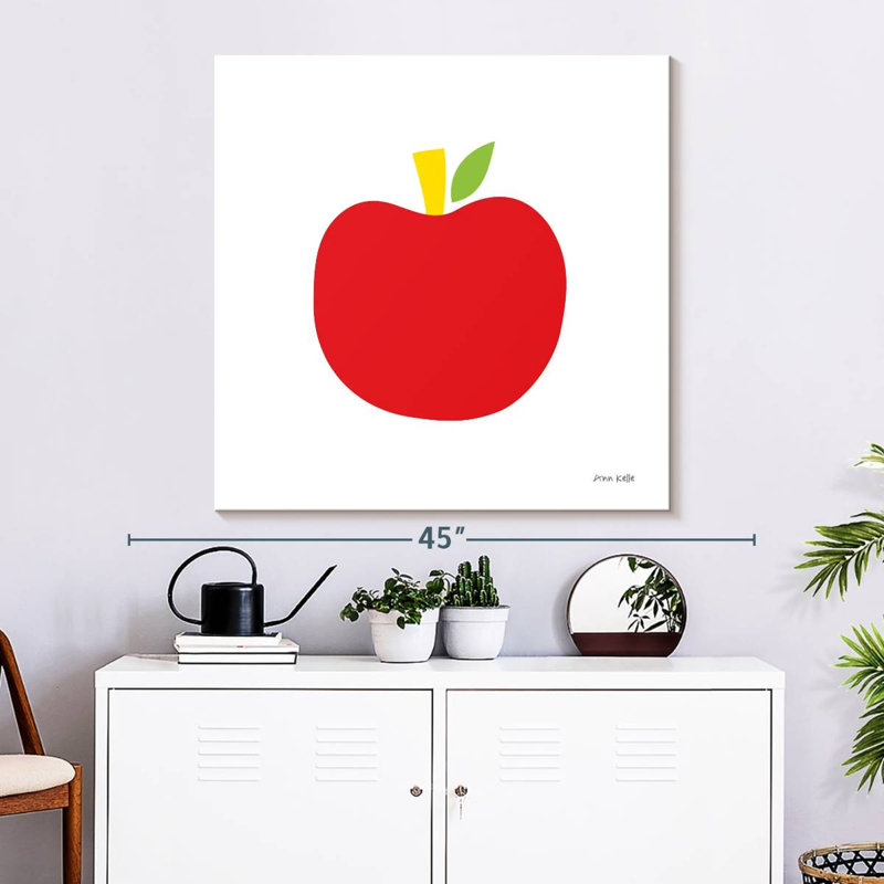 Yarlin Apple, 33" H x 33" W