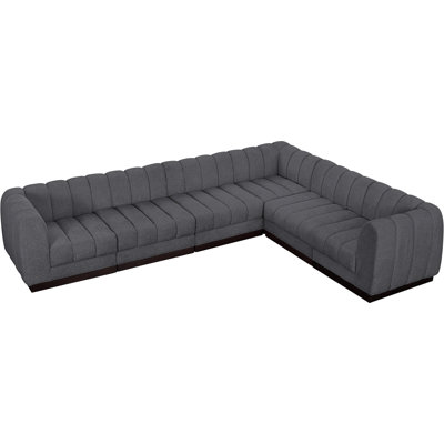 Ivena Upholstered L-Shaped Sectional Right Hand Facing