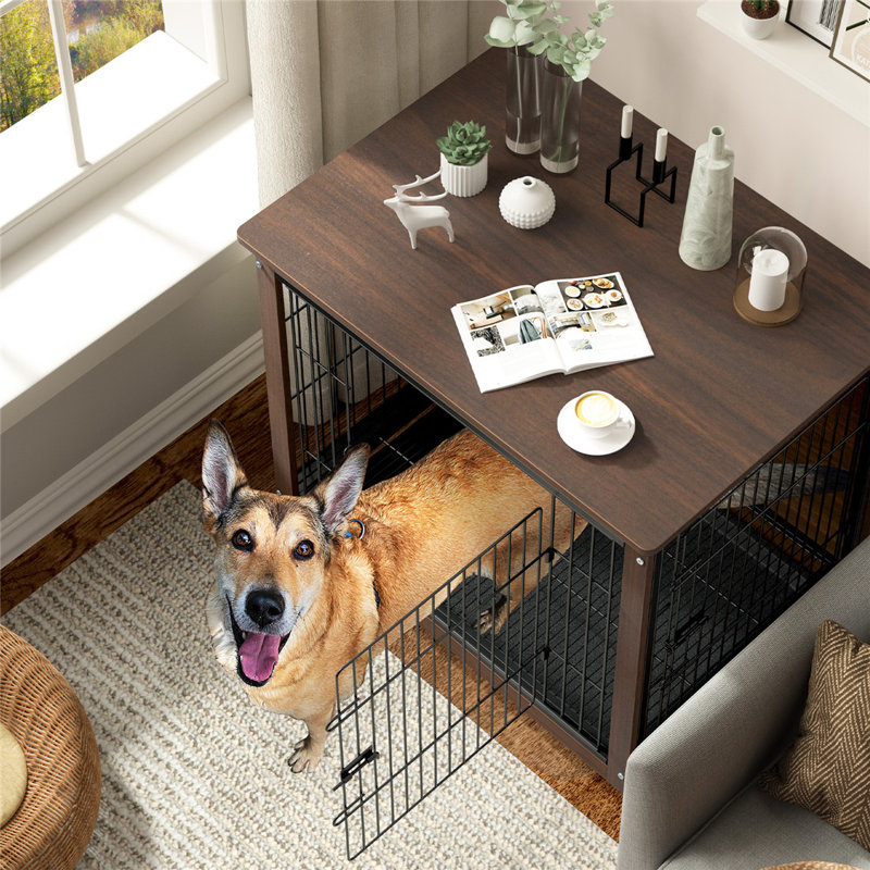 Caisse pour animal Wanston, Moyen (H 27,56 po x l 31,7 po x P 23,23 po)