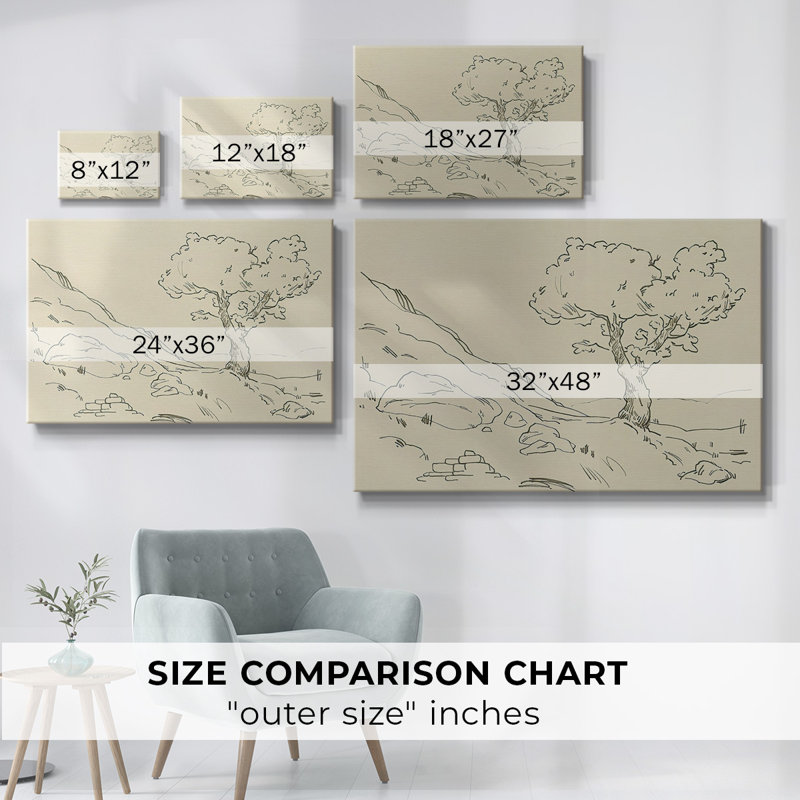 Christchurch Oak I-Gallery Wrapped Canvas, H 40 po x l 60 po