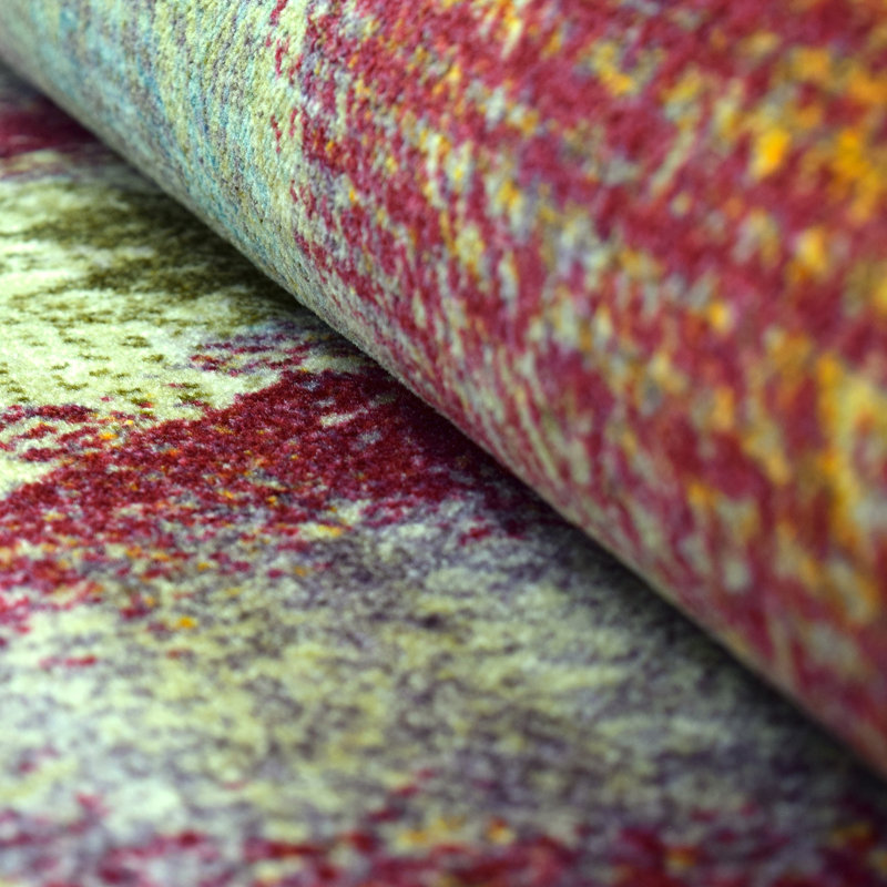 Tapis d'intérieur antidérapant Elmira, Tapis de couloir 2 pi 7 po x 8 pi