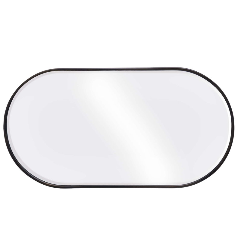 Vaquero Oval Brass Mirror