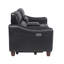 Causeuse Goldenray Power Console - noir