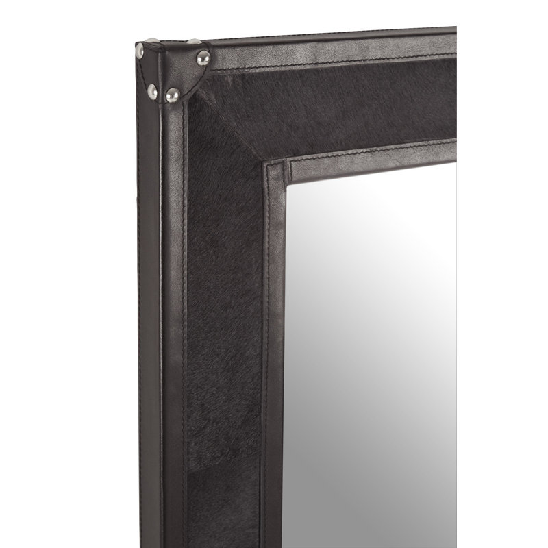 Bremond Solid Wood Flat Wall Mirror