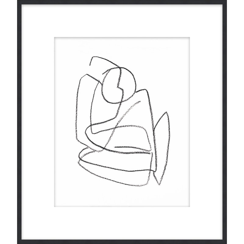Linear Figures 4 Print by Studio L57 Narrative, 31.5" H x 27.5" W