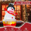 Décorations de jardin gonflables géantes de 8 pi avec bonhomme de neige géant de Noël pour Noël