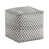 Polyester géométrique gris