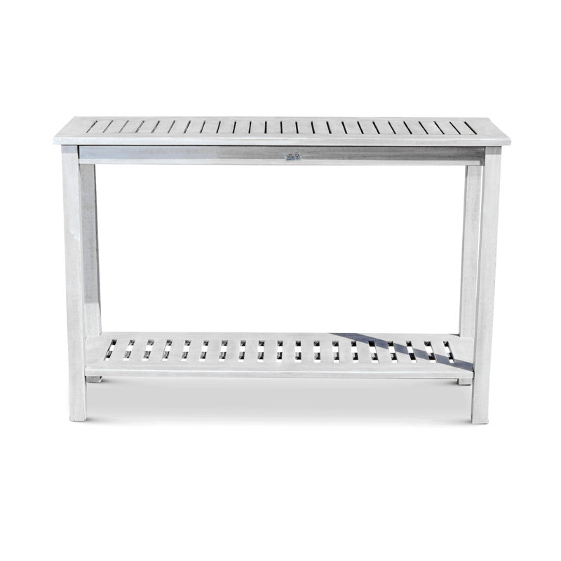 Console Eucalyptus, gris argenté