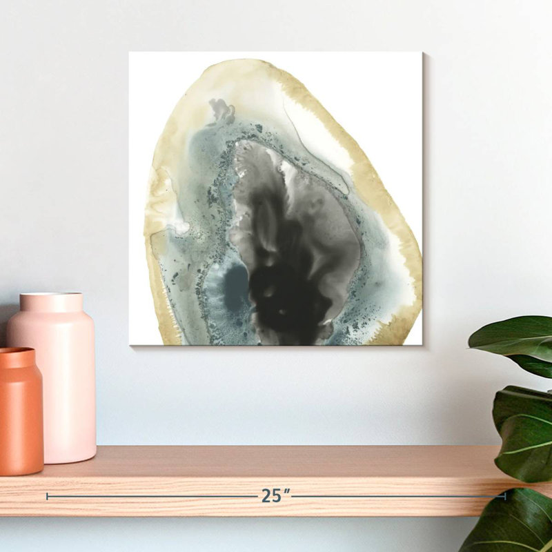 Cropped Geodes III, 16" H x 16" W
