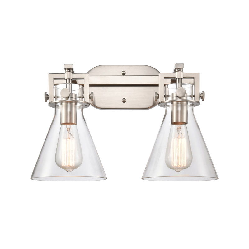 Shauna 2 - Light Vanity Light, Incandescent, Brushed Satin Nickel