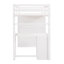 Lit mezzanine avec tiroirs, bureau et garde-robe-621154152