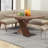 Belon Modern Extendable Laminated Wood Dining Table