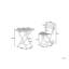 Ahile 2 - Person Acacia Wood Patio Dining Set with Square Table , Cushions Included-486231691
