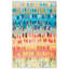 Paint Chip Multi Machine Washable Rug-1703414811