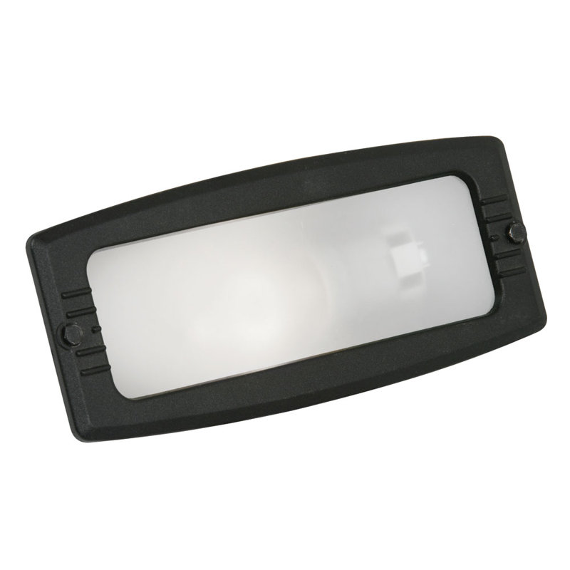 Forcier Black Outdoor Bulkhead Light