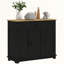Buffet patiné avec plateau en bois-545627234