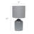 Simple Designs 17.25" Zavannah Ceramic Table Lamp With Matching Drum Shade-2011574917