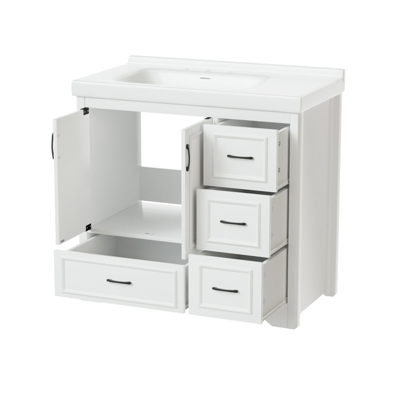 Meuble-lavabo 36 po avec lavabo simple