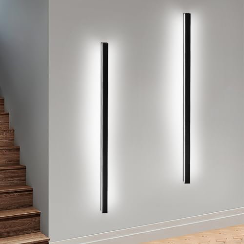 Danazia LED Flush Mounted Sconce, 100cm, 6500K