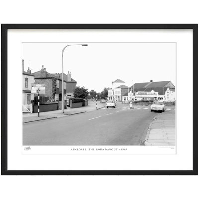 Ainsdale, The Roundabout C1965 by Francis Frith - Single Picture Frame Print