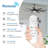 Demarie 62" 9-Blade Standard Ceiling Fan with Remote Control & LED Lights