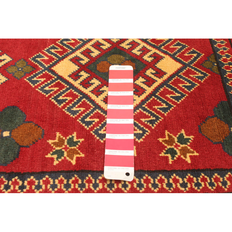 Tapis de couloir unique en laine noué à la main 2 pi 8 po x 9 pi 7 po nouvel âge Haidynn