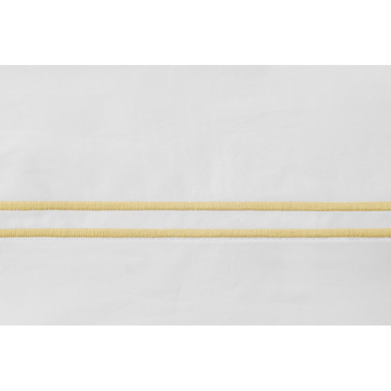 Grande Hotel Sham, Euro, White/Banana