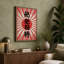 Rising Sun Calligraphy Japandi 1 Piece Wrapped Canvas Wall Art-1412165051-1412165028