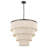26" 5-Light Tiered Rope Drum Chandelier-1511974901