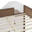 Lit superposé en bois avec glissade Summit, escalier de rangement et tiroirs Summit-135831169