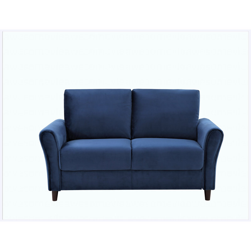 Canapé 2 places Patricia, Dark Blue Polyester