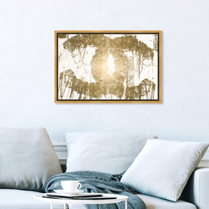 «Hey Lolita», impression sur toile, Impression encadrée, H 10 po x l 15 po, Doré